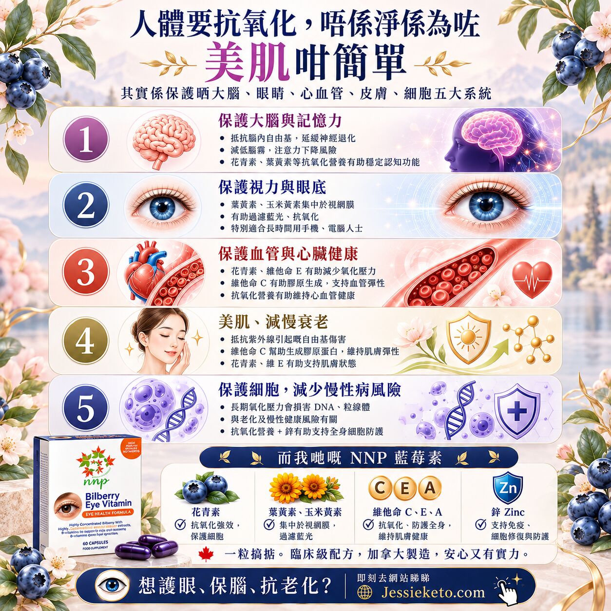 人體要抗氧化